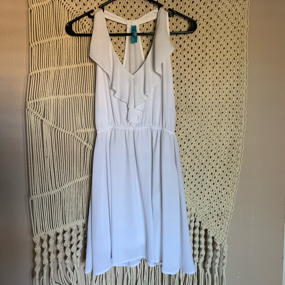 white dress